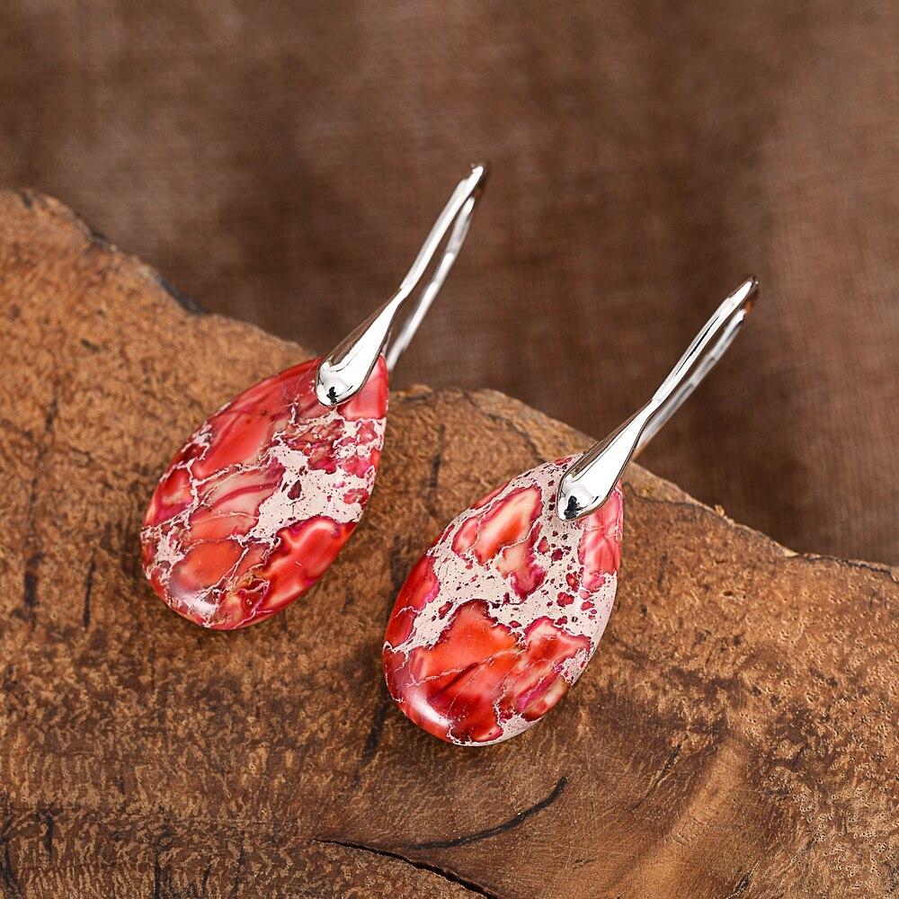 Nyssa Earrings - Elegant Jasper Dream Jewel