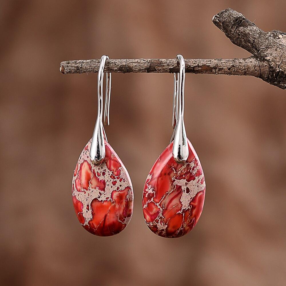 Nyssa Earrings - Elegant Jasper Dream Jewel