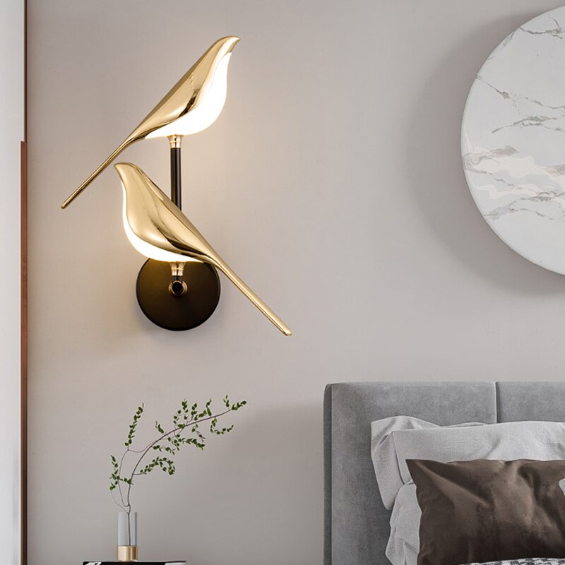 BirdGlow - Luxury LED Bird Wall Lamp