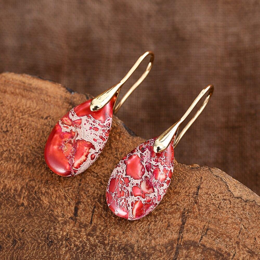 Nyssa Earrings - Elegant Jasper Dream Jewel