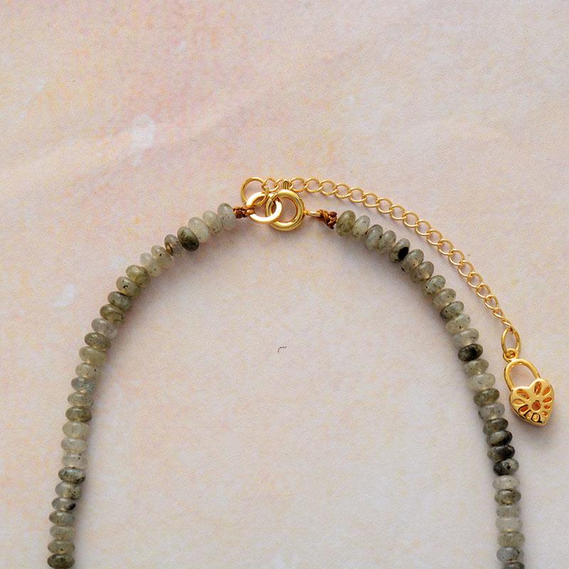 Nova Heart Bead Necklace - Stylish Healing Bead Necklace