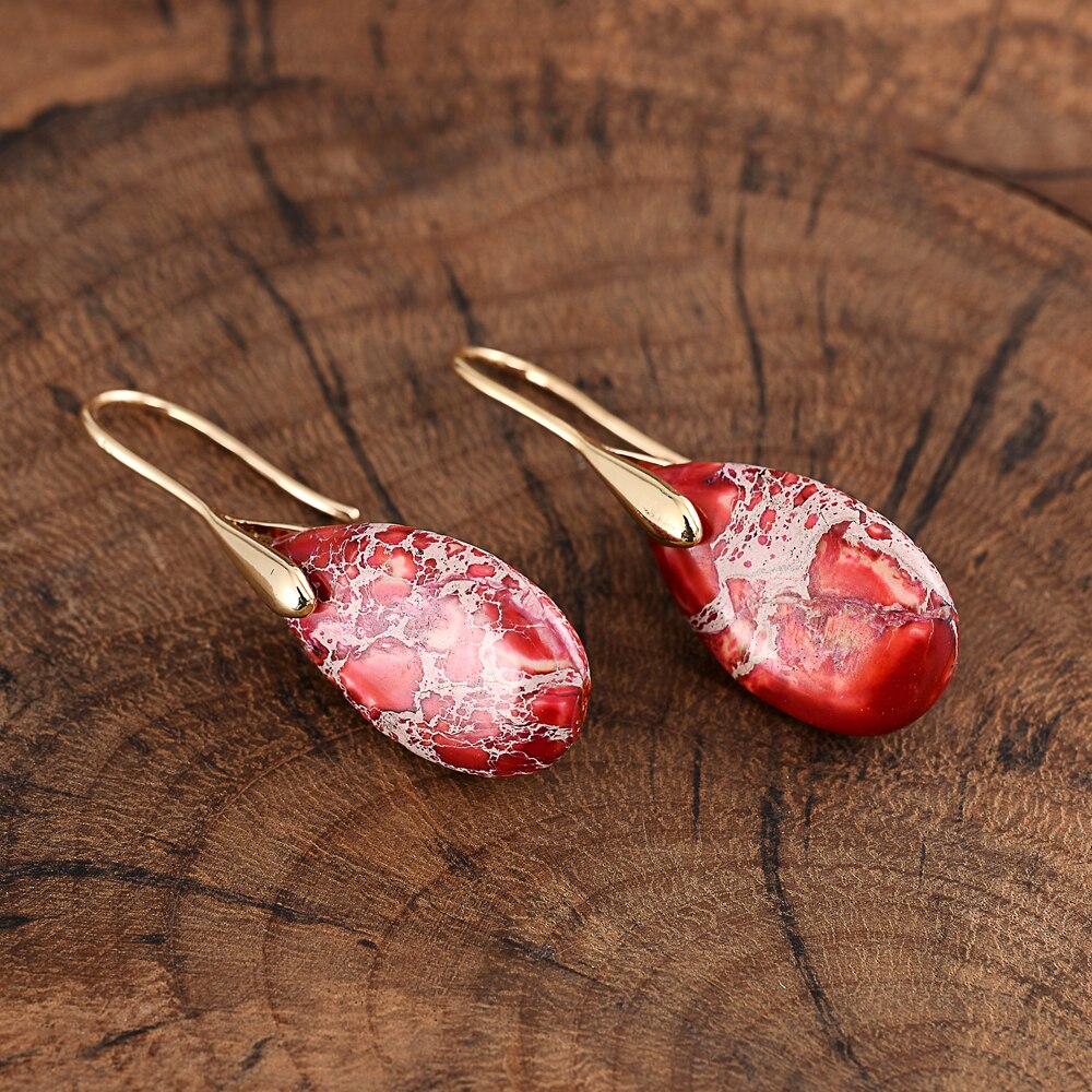 Nyssa Earrings - Elegant Jasper Dream Jewel