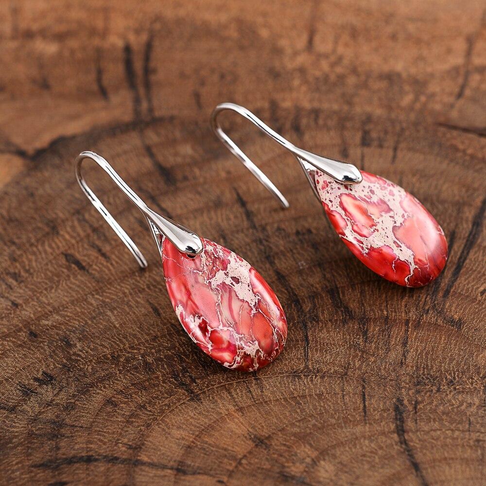Nyssa Earrings - Elegant Jasper Dream Jewel