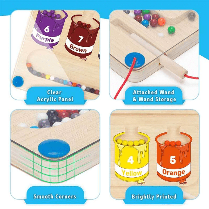 MagneticMaze Game - Educational Learning Maze for Children