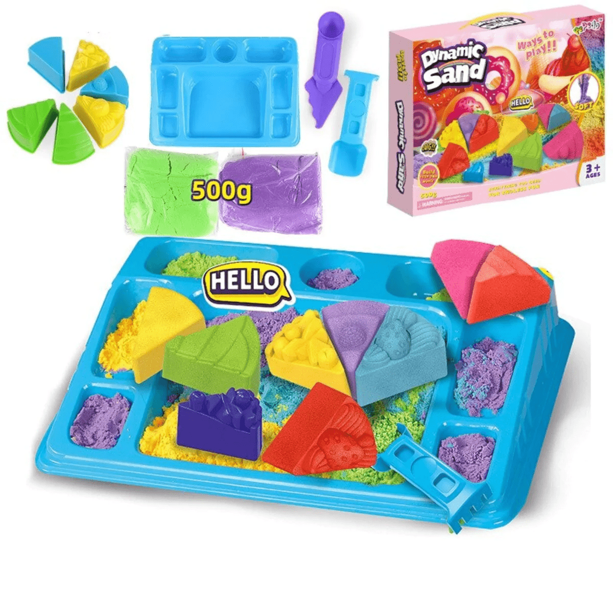 CreativePlay Sand Set – Imaginative Sand Play Set