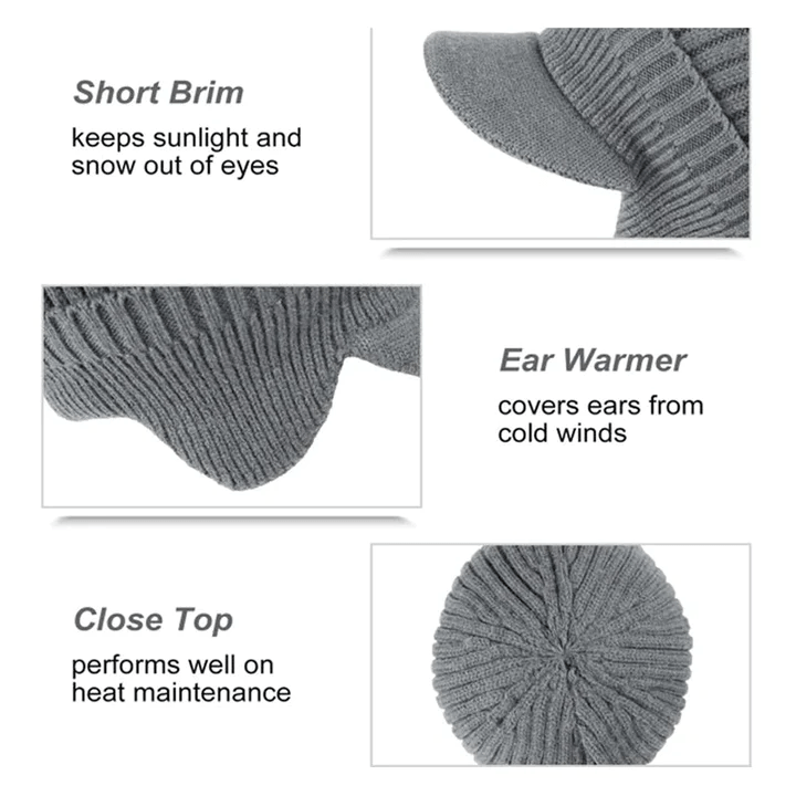 SmartKnit Beanie – Insulated Ear Warmers