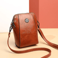 LeatherVibe - Elegant Leather Crossbody Bag