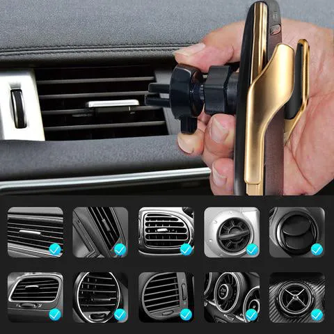 QuickCharge Holder - Self-Clamping Charging Holder for Fast Charging