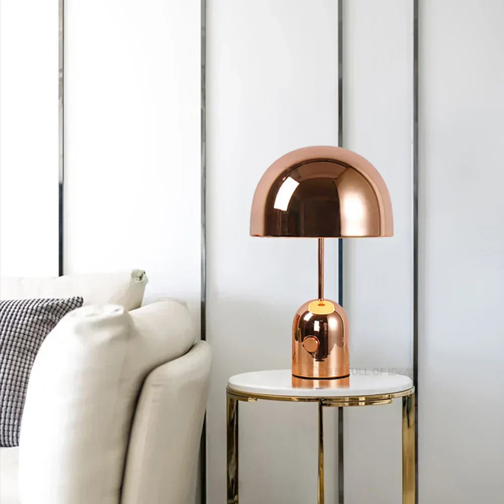 LuxeGlow Table Lamp - Elegant Copper Finish for Any Room