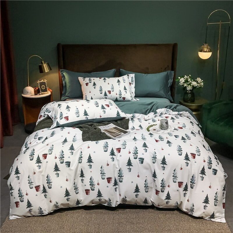 Christmas Milestone Bedding Set – Luxurious Festive Sleep Experience