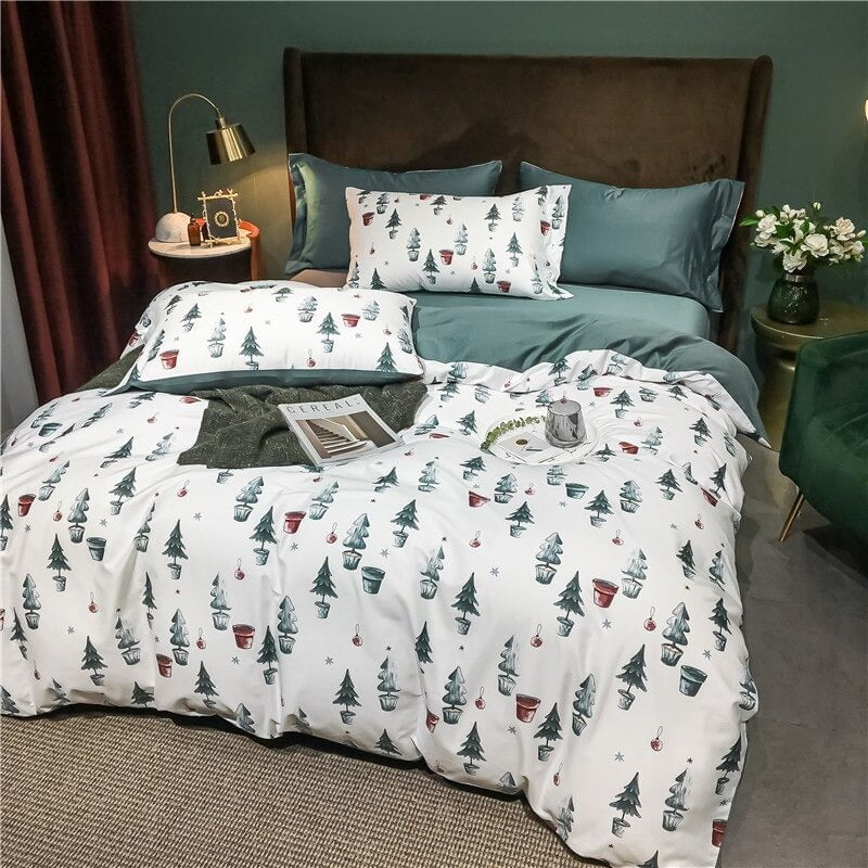 Christmas Milestone Bedding Set – Luxurious Festive Sleep Experience
