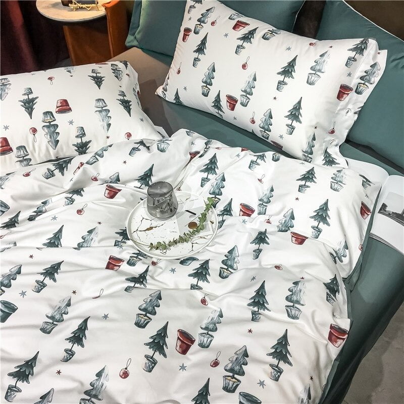 Christmas Milestone Bedding Set – Luxurious Festive Sleep Experience