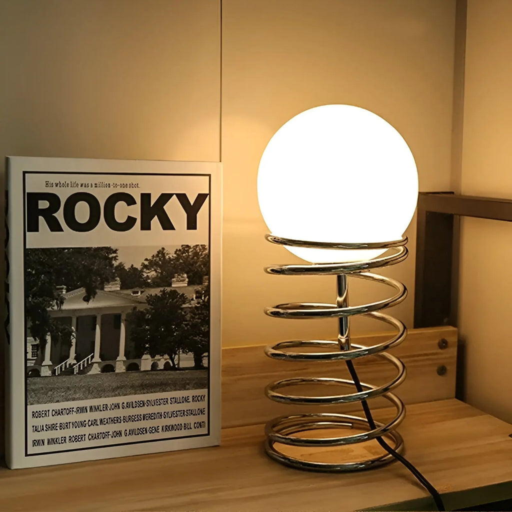 Spring Moon Glow - Elegant Moon Lamp with Adjustable, Celestial Light