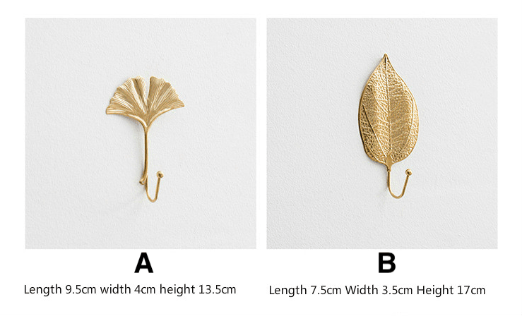 LeafLine - Luxury Golden Leaf Wall Hook for Every Interior