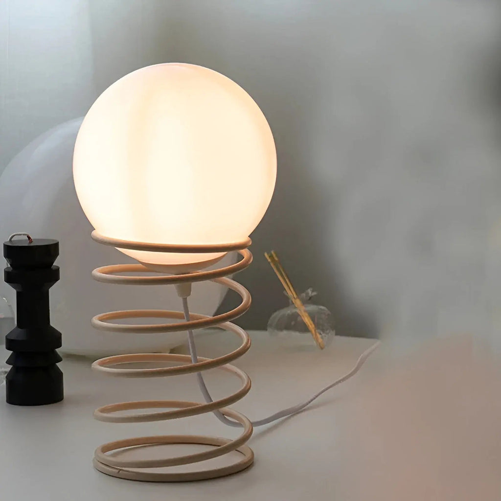 Spring Moon Glow - Elegant Moon Lamp with Adjustable, Celestial Light
