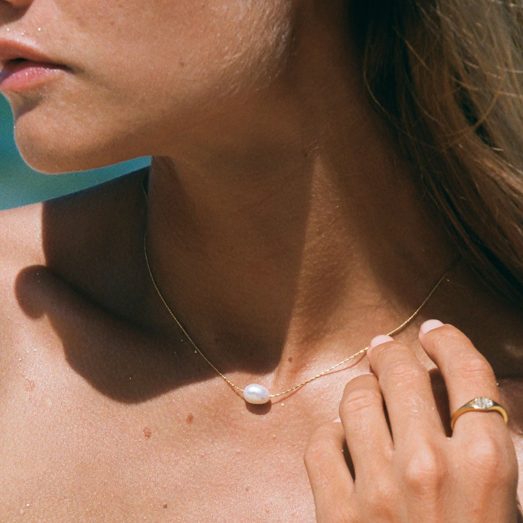 Elegant Alina Barok Parel Choker