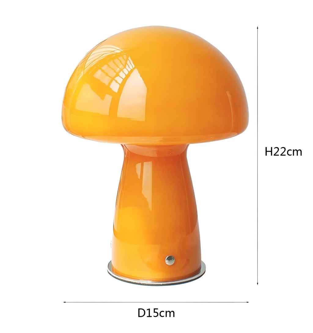 Scandinavian LED Mushroom Lamp - Elegance and Warmth for Your Interior