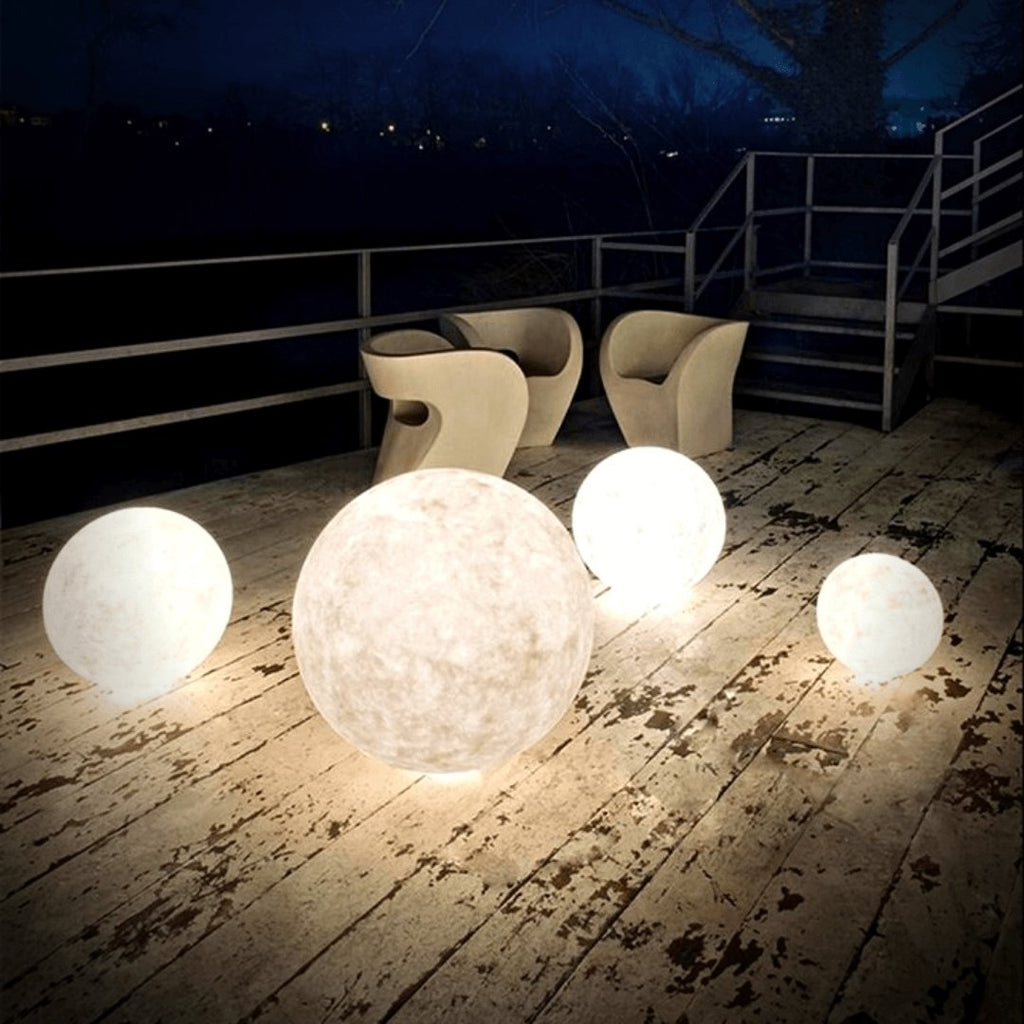 Magical Moon Lamp - with Wireless Touch Control and Wooden Stand