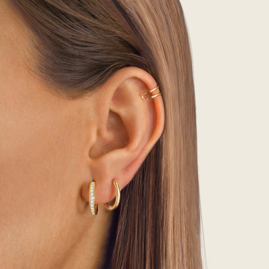 Sparkling Iriana Earrings with Radiant Zirconia