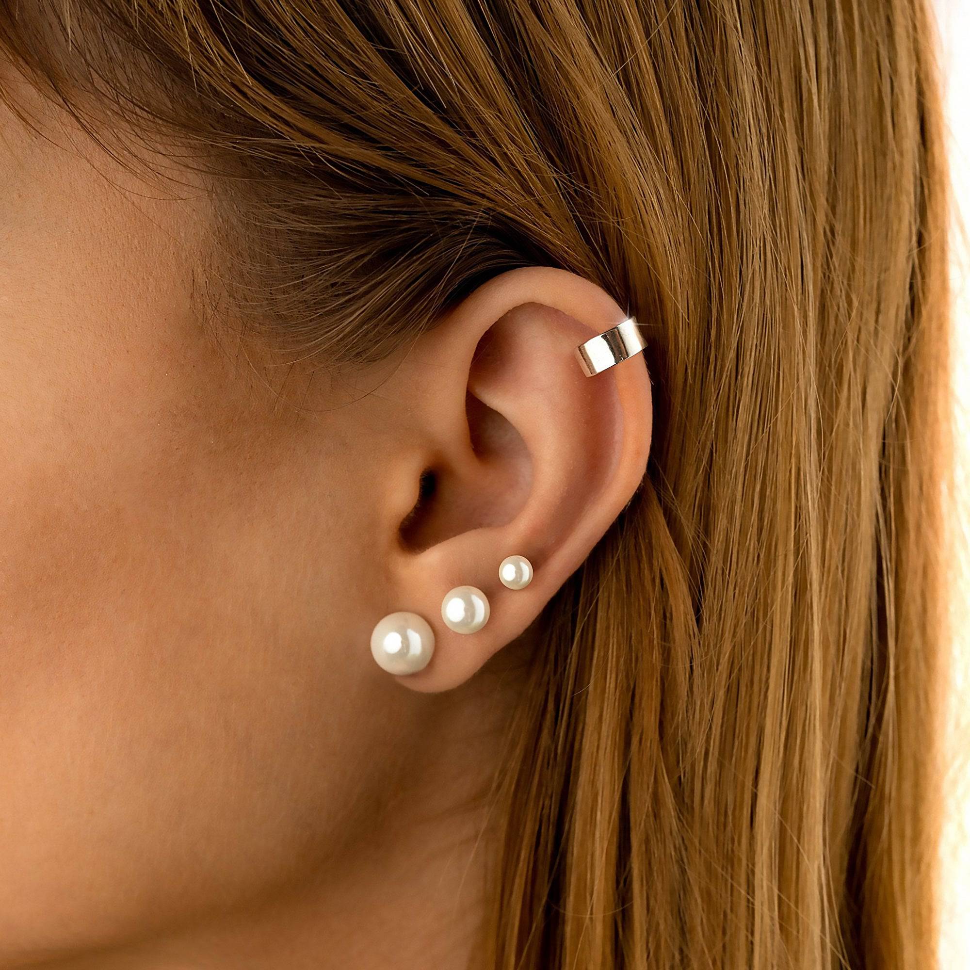 Elegant Celina Pearl Stud Earrings for a Timeless Look