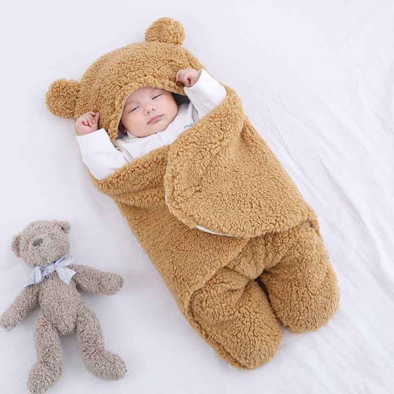 CosyCub - Soft Swaddle Sleeping Bag for Babies