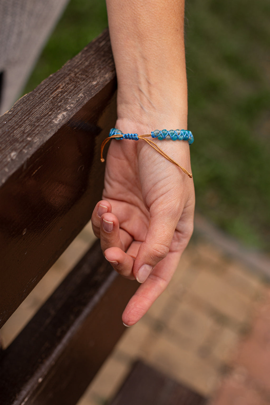 Liora Bracelet - Elegant Blue Opal Jewelry