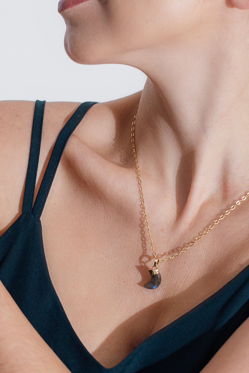 Moonstone Healing Necklace – Celestina Jewelry
