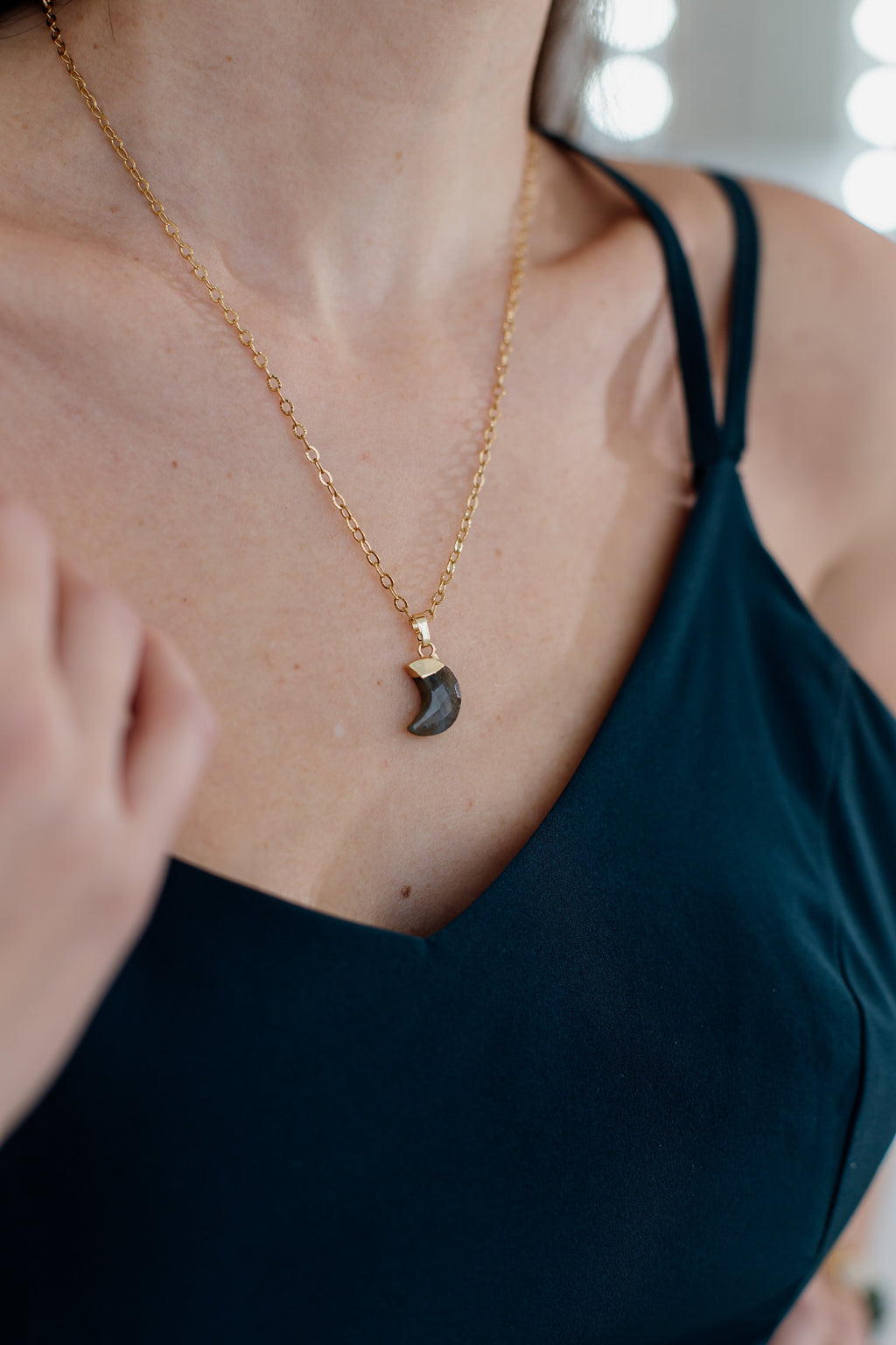 Moonstone Healing Necklace – Celestina Jewelry