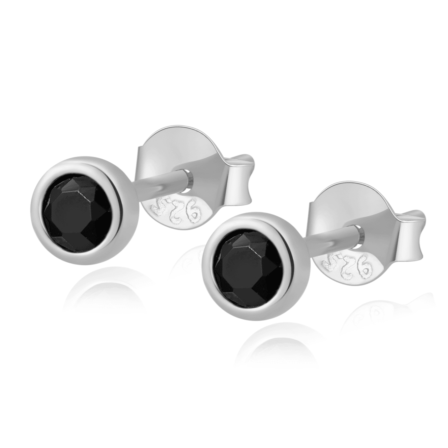 Amira Elegant Compact Circle Earrings