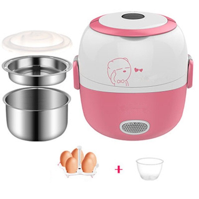 SteamMate - Electric Lunch Box with Steaming Function