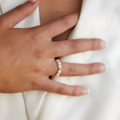 CelesteRing – Luxury Mother-of-Pearl Jewelry Accessory