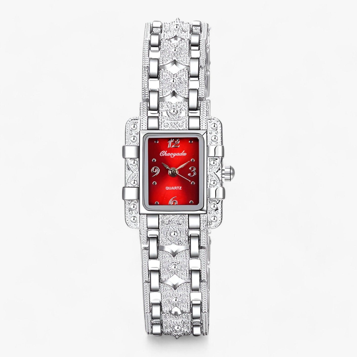 Camille Watch - Elegant Rectangular Style with Crystals