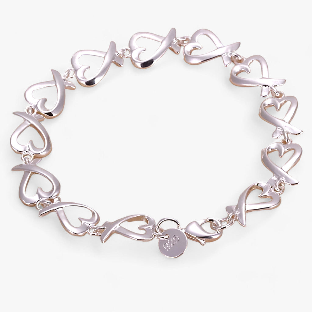 Elegant Silver Bracelet with Timeless Class - Sophina