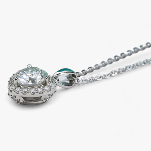 Amouria - Luxury Moissanite Heart Pendant Necklace