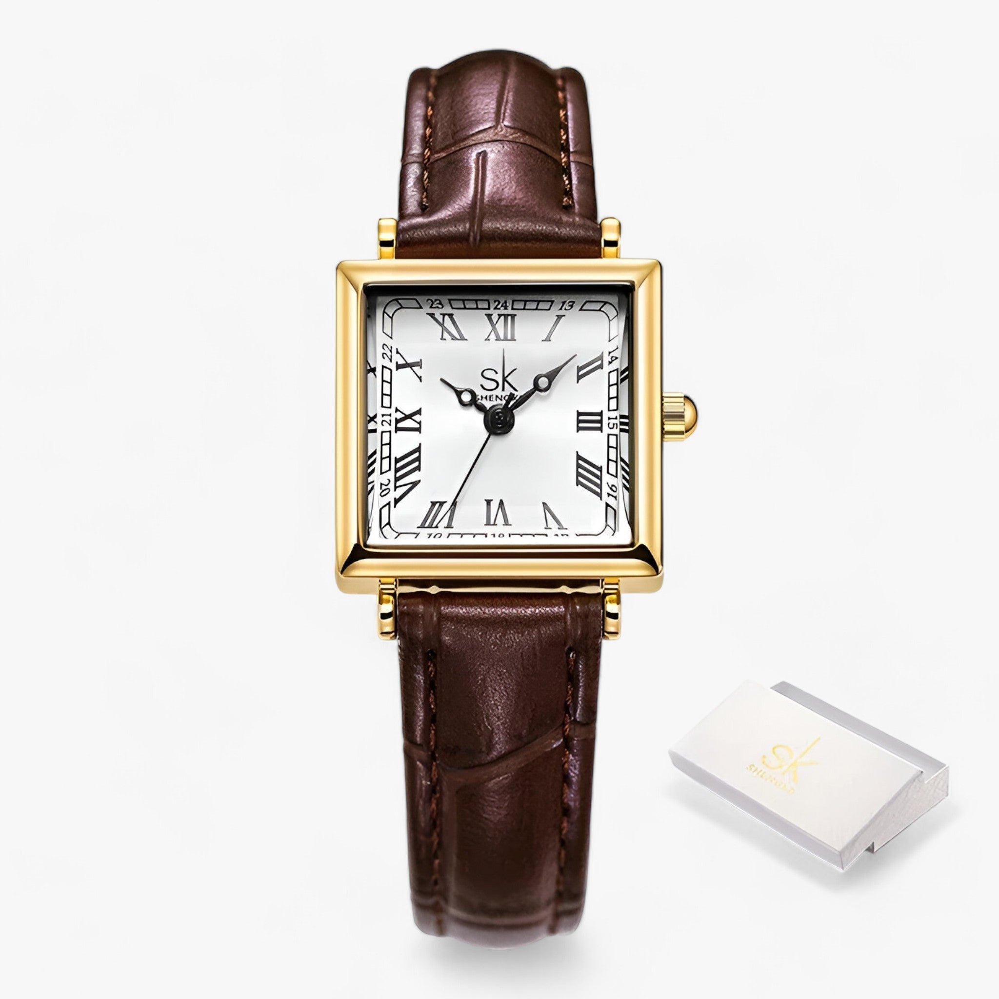 Vivienne Time – Stylish Square Ladies' Watch