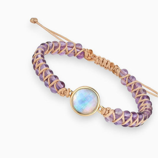 AmaraGlow – Luxuriöses Heilarmband mit Amethyst