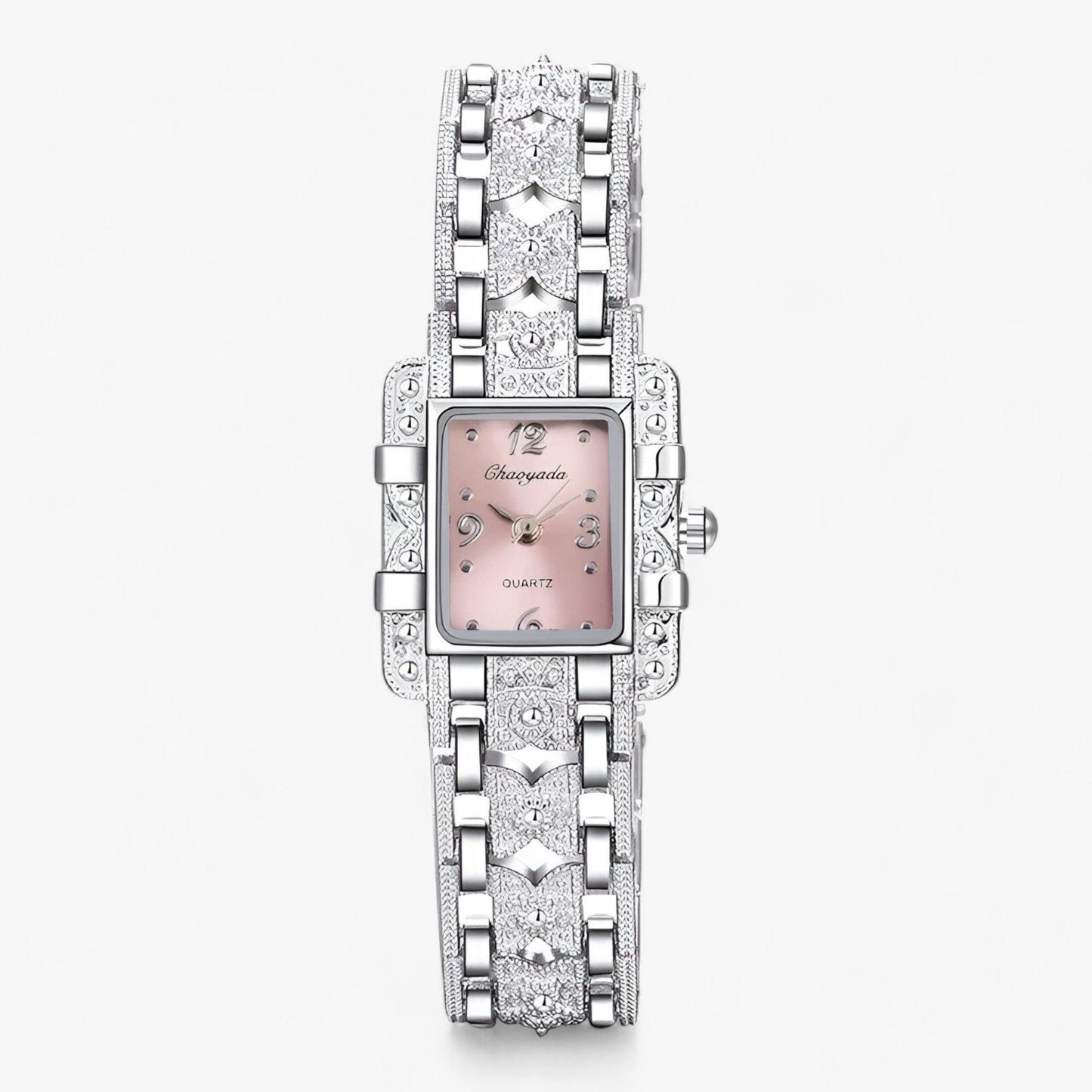 Camille Watch - Elegant Rectangular Style with Crystals