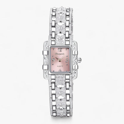 Camille Watch - Elegant Rectangular Style with Crystals