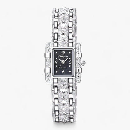Camille Watch - Elegant Rectangular Style with Crystals