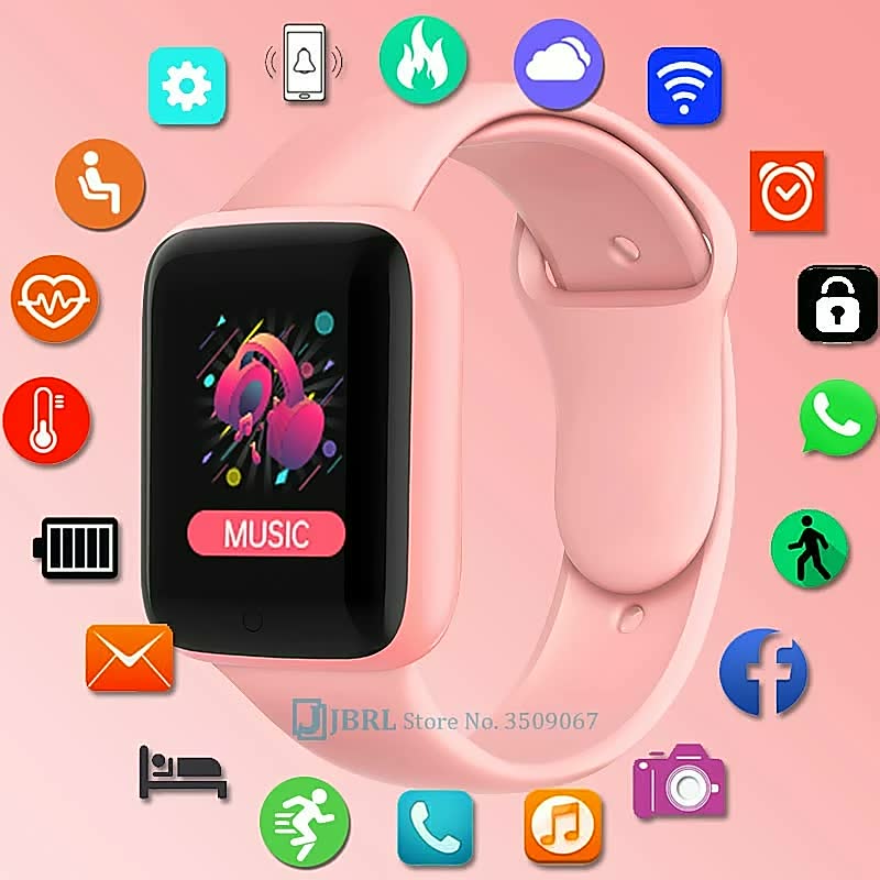 SleekPulse - Elegant Smartwatch for Health and Sport