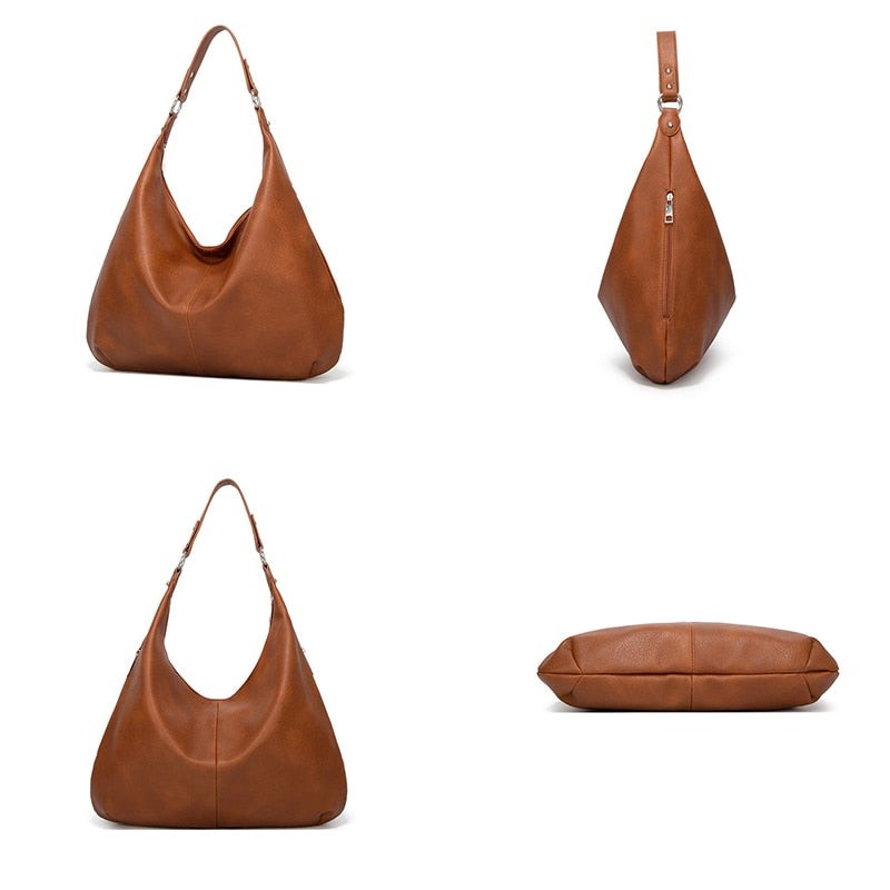 LeatherEase Bag – Luxury Leather Shoulder Bag for Every Day