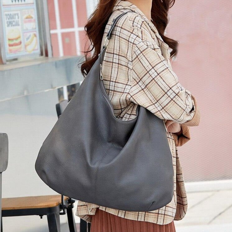 LeatherEase Bag – Luxury Leather Shoulder Bag for Every Day
