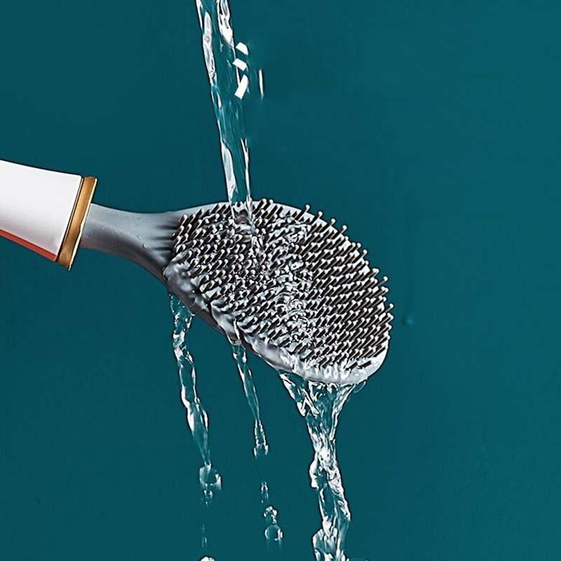 SumiClean - Sleek Silicone Toilet Brush for Your Bathroom