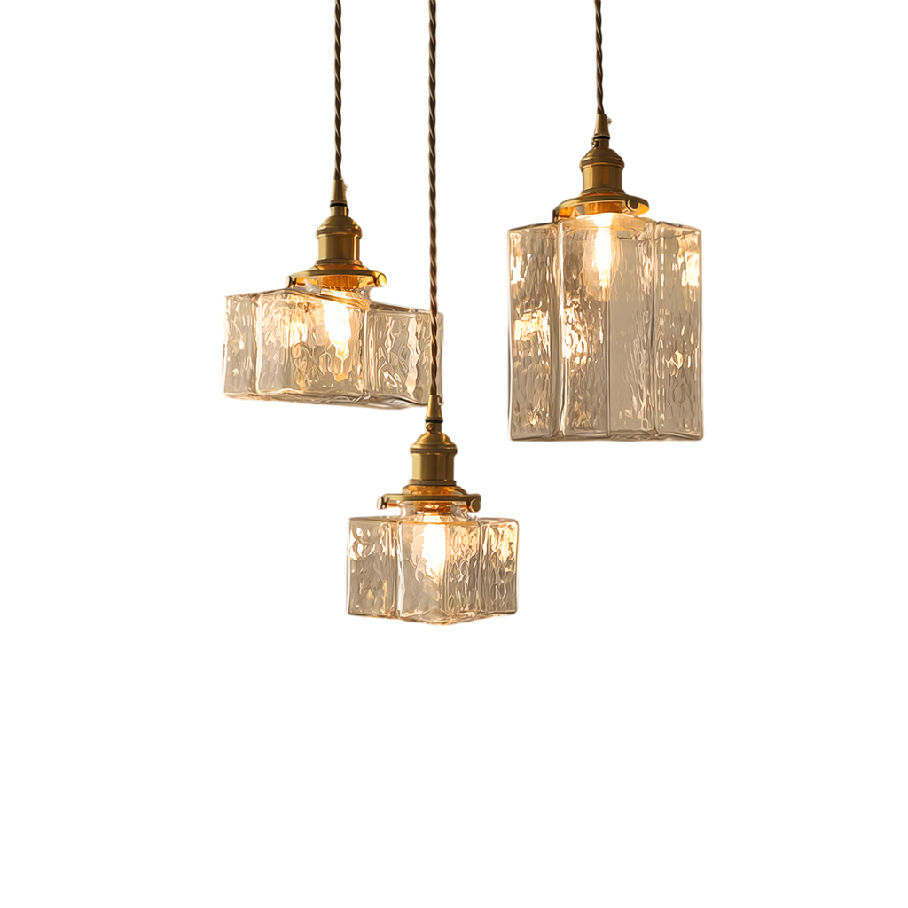 Lumière Light – Elegant Pendant Lamp with Gold Cable