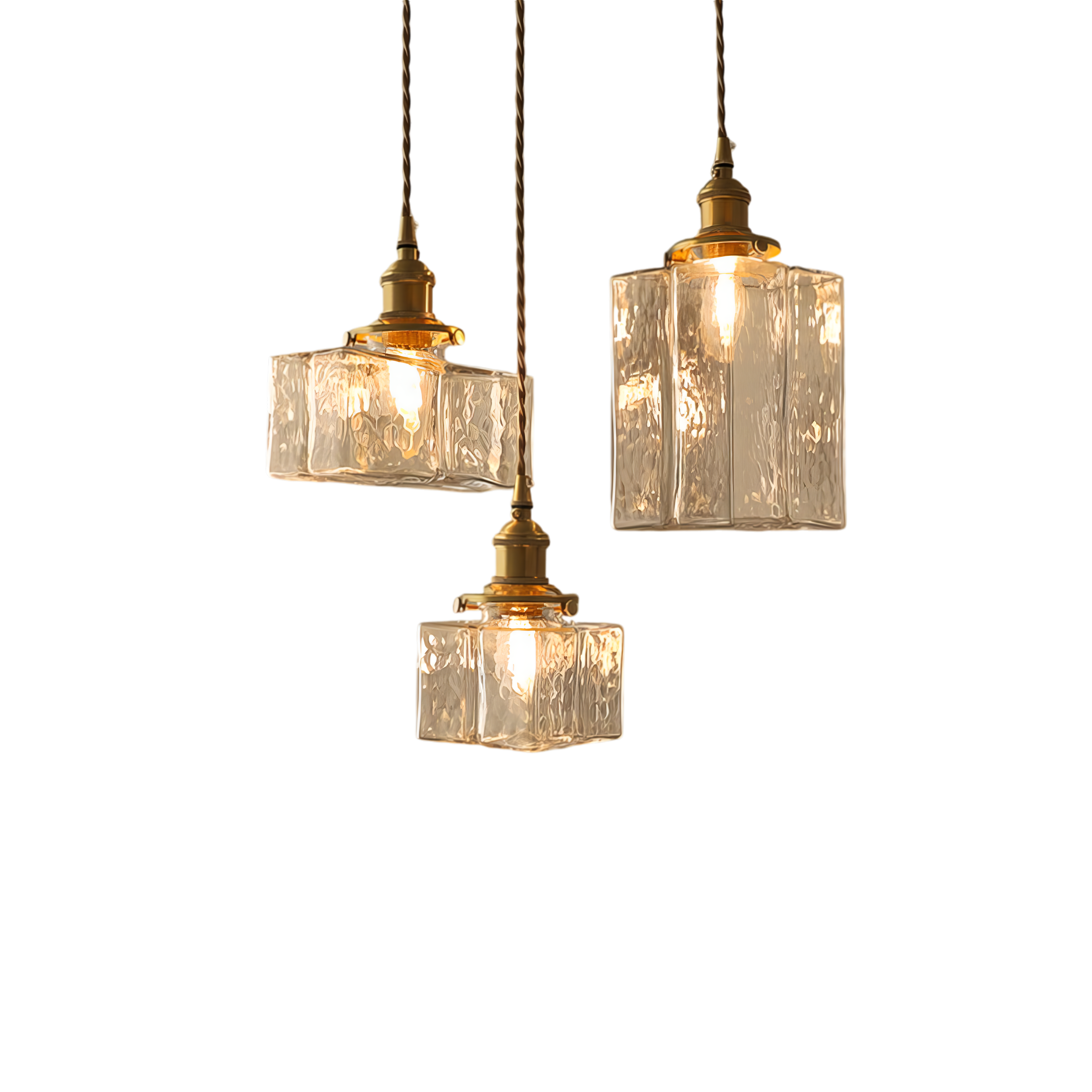 Lumière Light – Elegant Pendant Lamp with Gold Cable