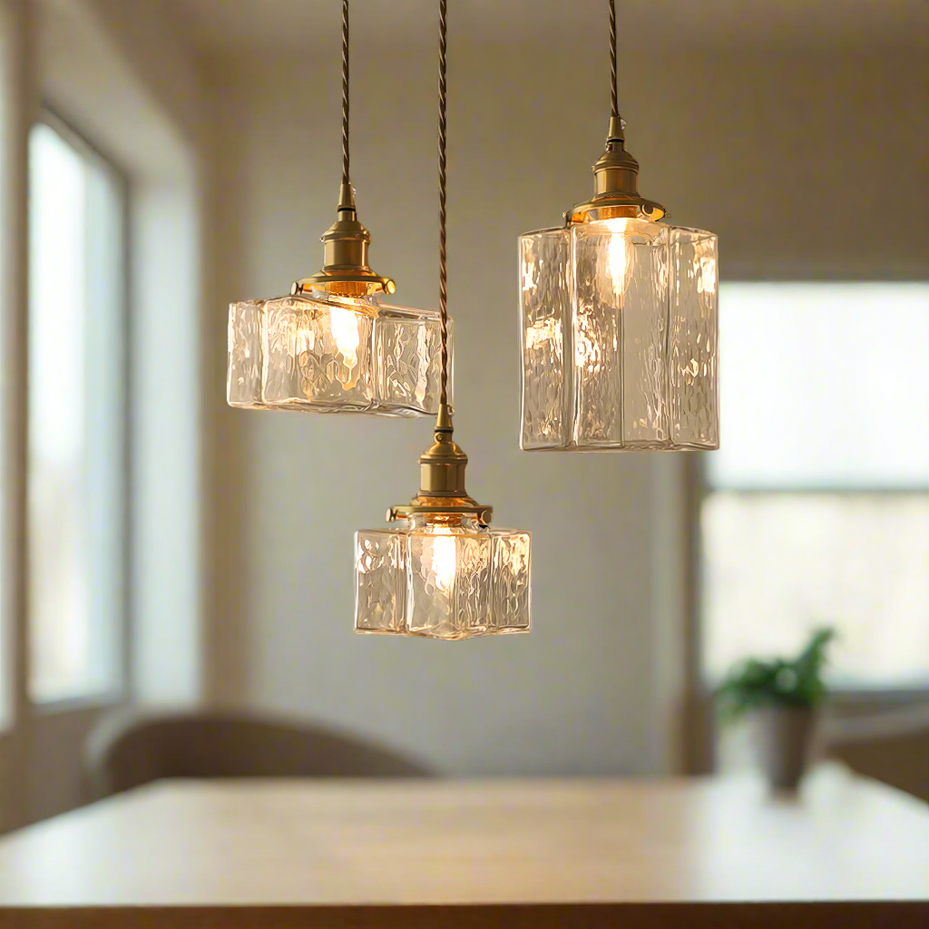 Lumière Light – Elegant Pendant Lamp with Gold Cable