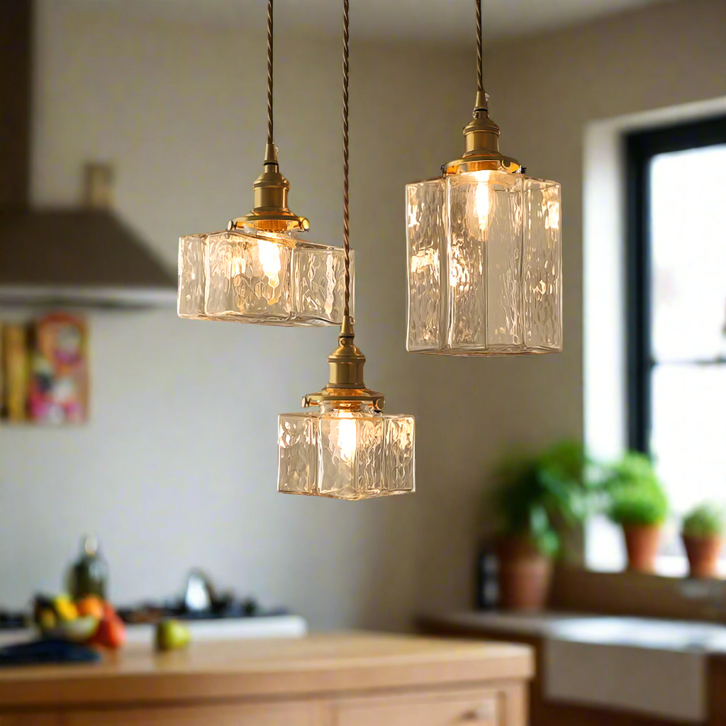Lumière Light – Elegant Pendant Lamp with Gold Cable