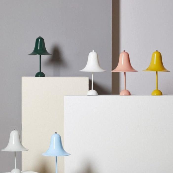 Classic Cap Cordless Table Lamp - Timeless Design and Long-Lasting Battery