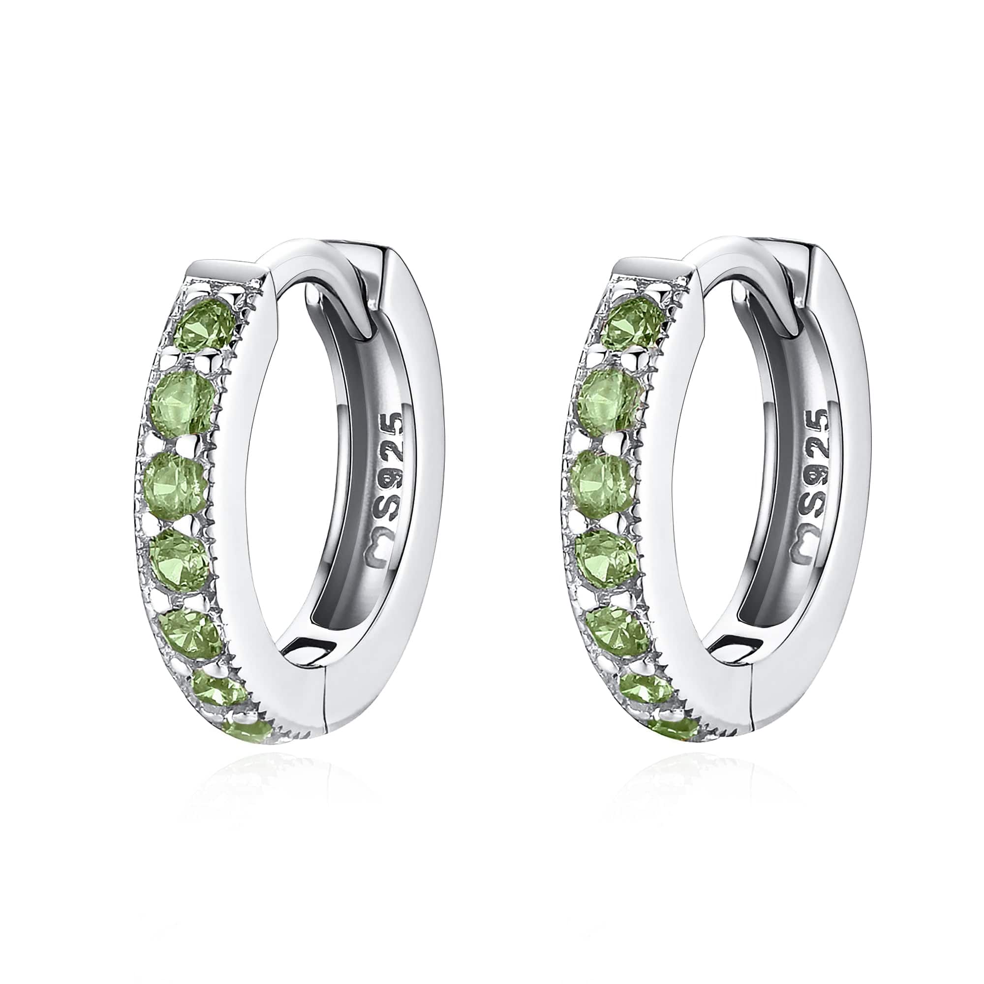 Enchanting Amaranta Earrings - Sparkling Hoops