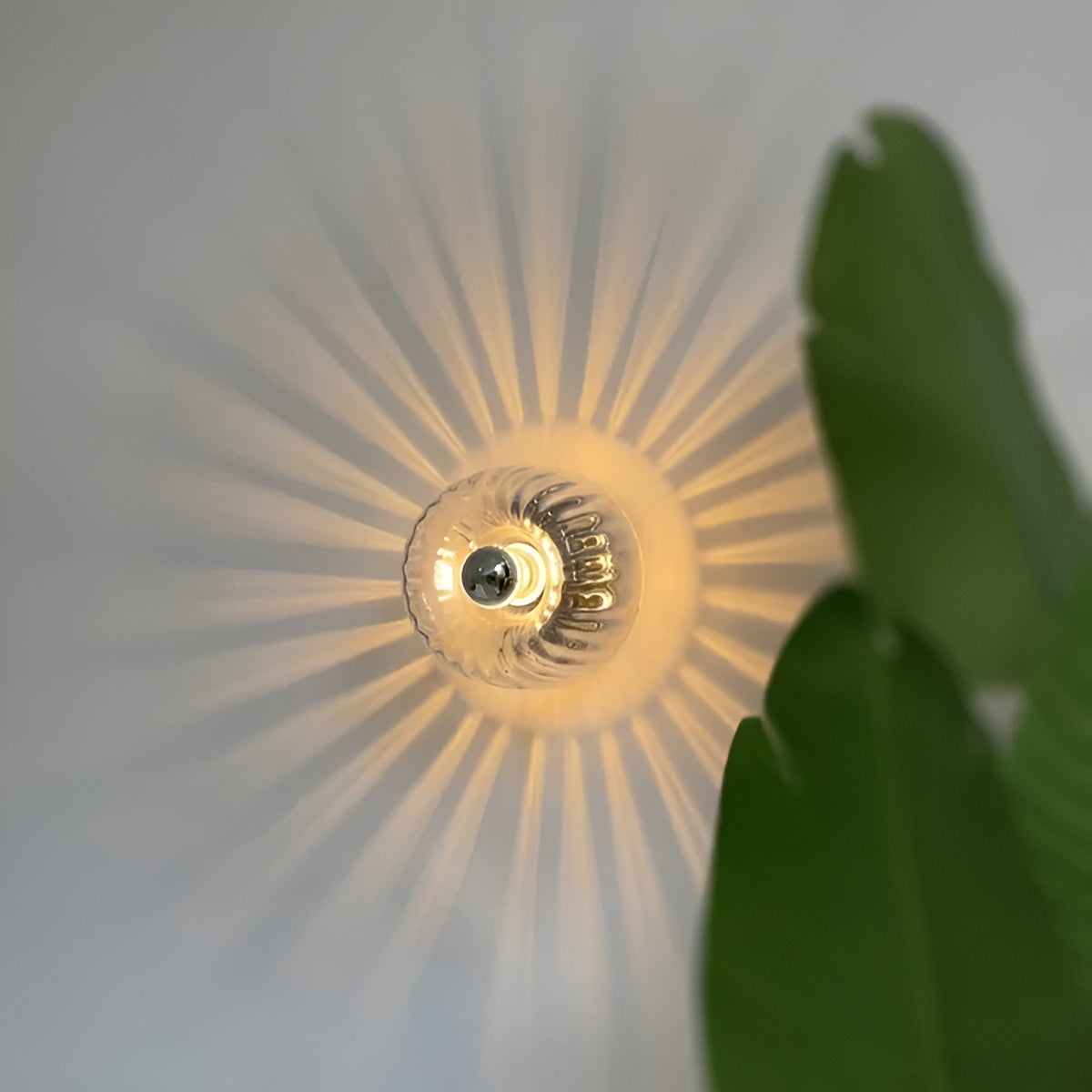 ScandiElegance Wall Lamp – Modern Glass Lighting with Bauhaus Charm